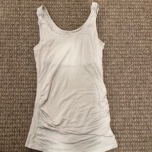 Seraphine Maternity/Nursing Tank XS - White